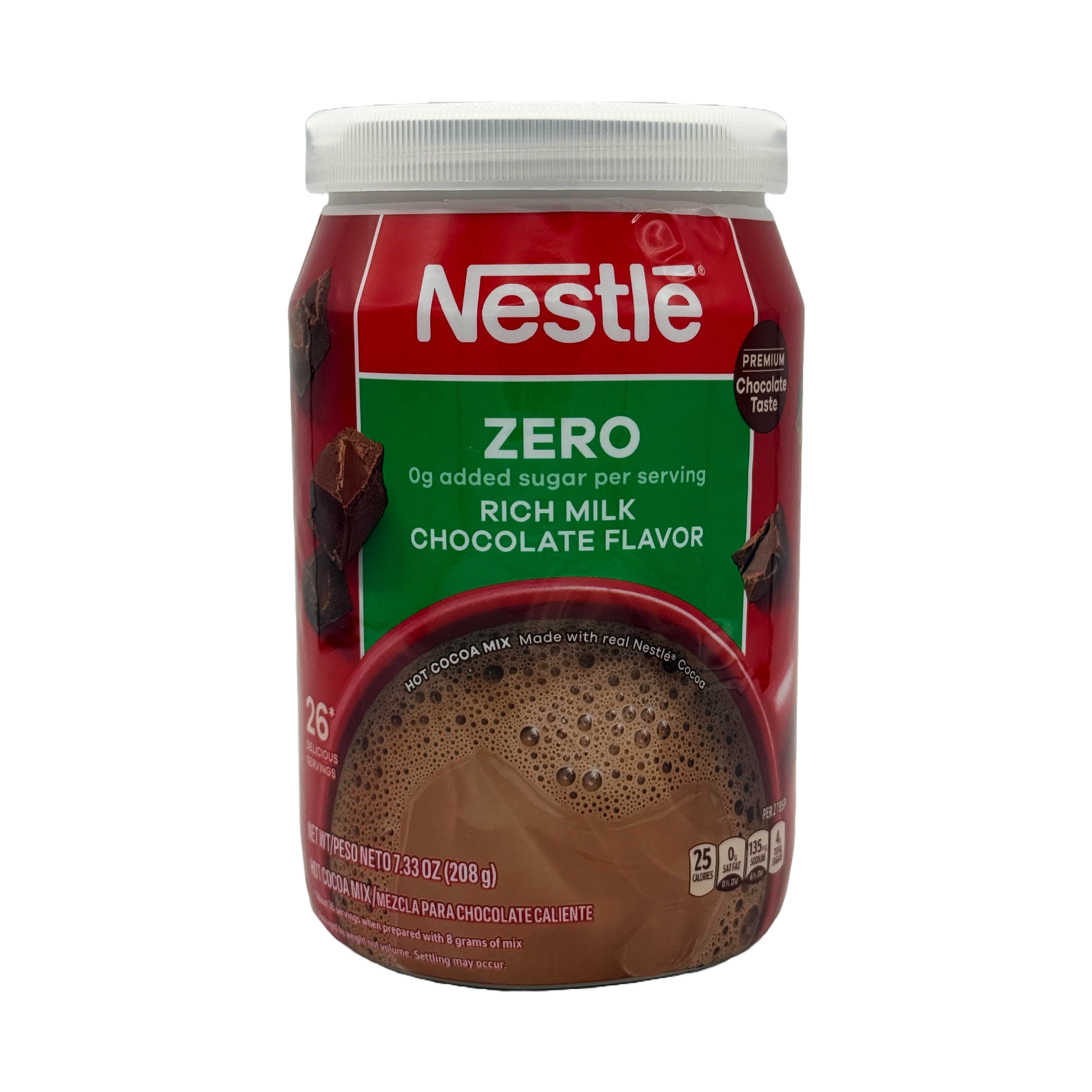 Nestle Zero Added Sugar Hot Cocoa Mix 7.33 oz by Nestle