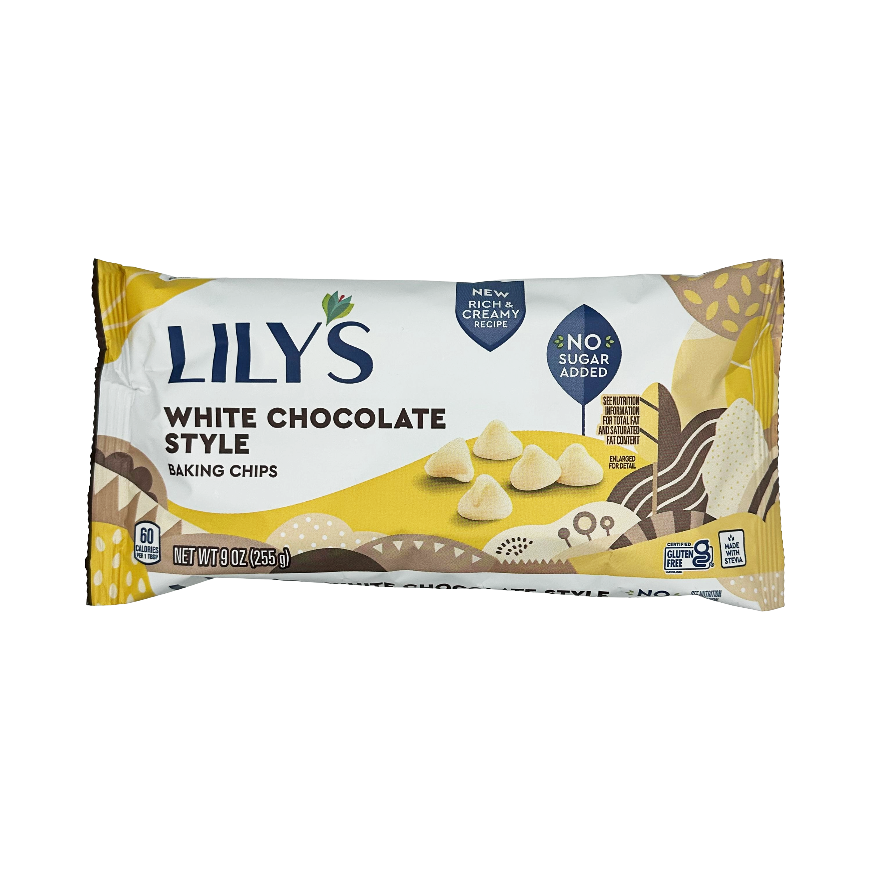 Lily's White Chocolate Style Baking Chips, 9 oz bag by Lily's