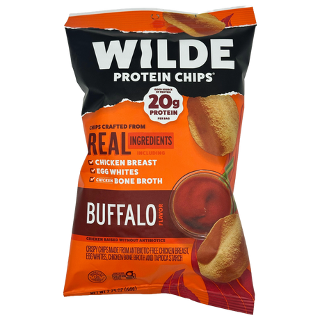 Wilde Chicken Chips - Buffalo / One Bag (2.25 oz)
