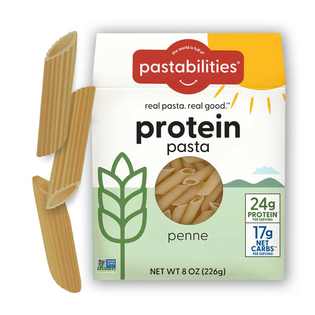Pâtes protéinées Pastabilities, 227 g - Une boîte / Pennessssssss