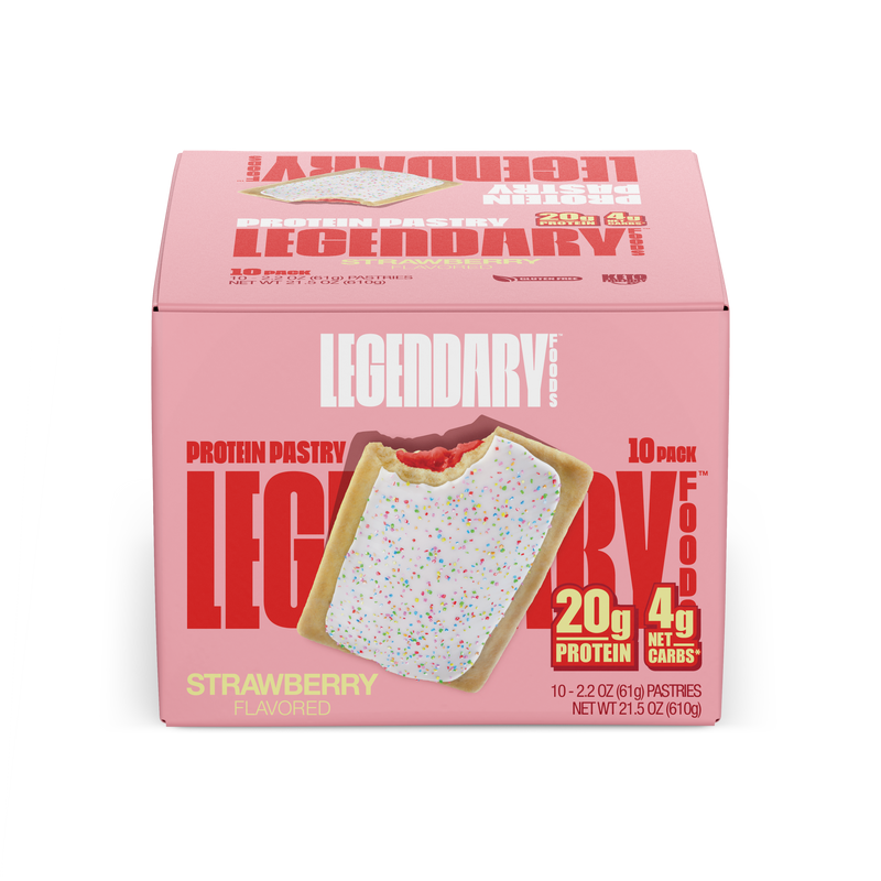 "Cake Style" Low-Carb Protein Pastry by Legendary Foods