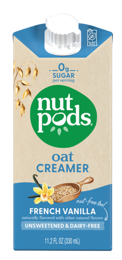 Crème d'avoine Nutpods - Vanille française, 331 ml (LIQUIDATION : À consommer de préférence avant le 18 octobre 2026)