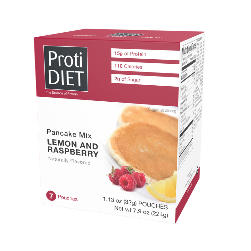 Proti Diet 15g Hot Protein Breakfast - Lemon Raspberry Pancake