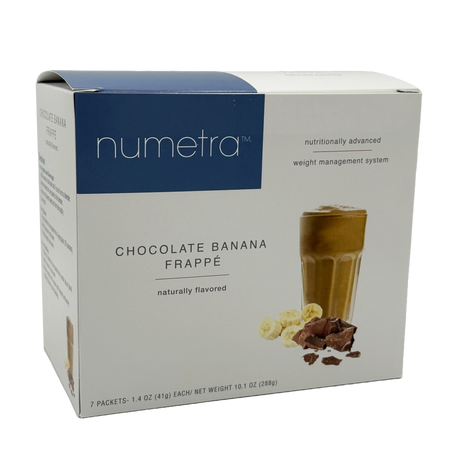 Frappé de proteína Numetra 20g - Chocolate y plátano