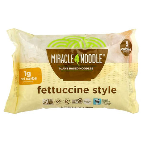 Miracle Noodle Shirataki Pasta, 7oz. - Fettuccini
