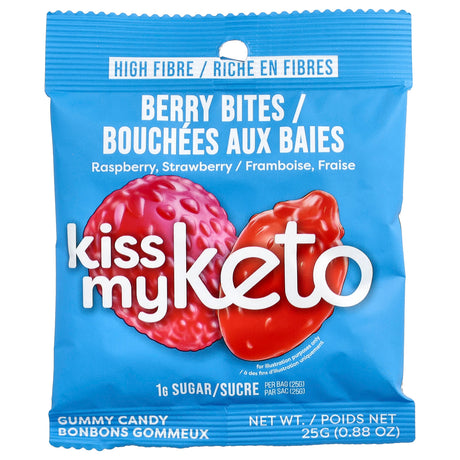 Kiss My Keto Gummies - Berry Bites - Berry Bites / One Bag (CLEARANCE: Best by December 4, 2026)