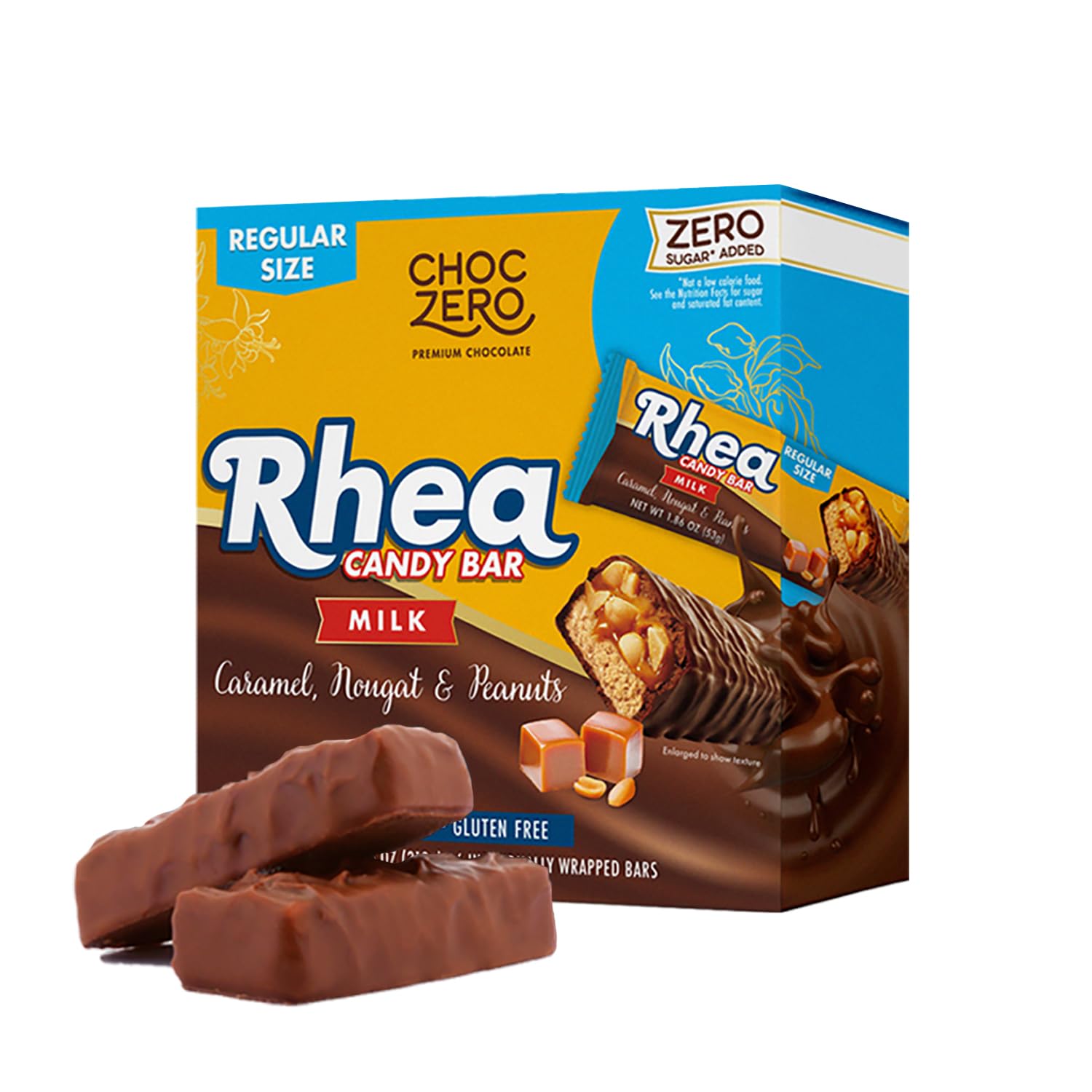 ChocZero Rhea Candy Bar by ChocZero - Exclusive Offer at $11.99 on