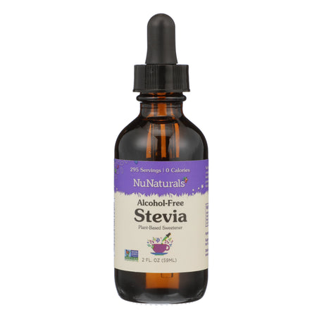 Estevia Líquida Pura NuNaturals - 2 fl oz / Sin Alcohol