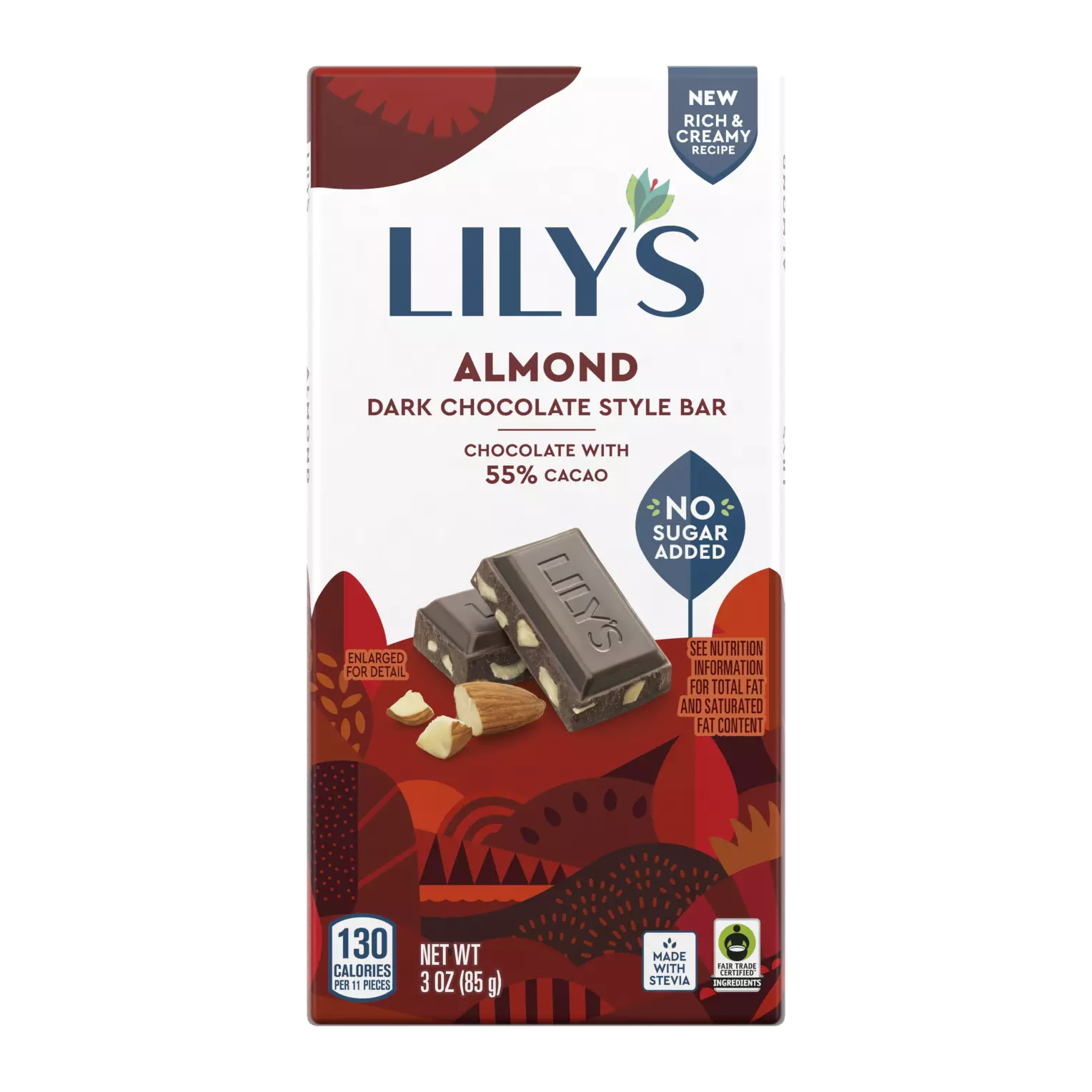 Lily's Dark Chocolate Style Bar by Lily's Sweets - Exclusive Offer