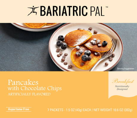 BariatricPal Crêpes Protéinées 12g - Pépites de chocolat / Un pack