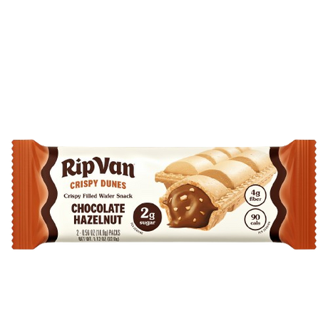 Las Dunas Crujientes de Rip Van - Chocolate y avellana / Un paquete