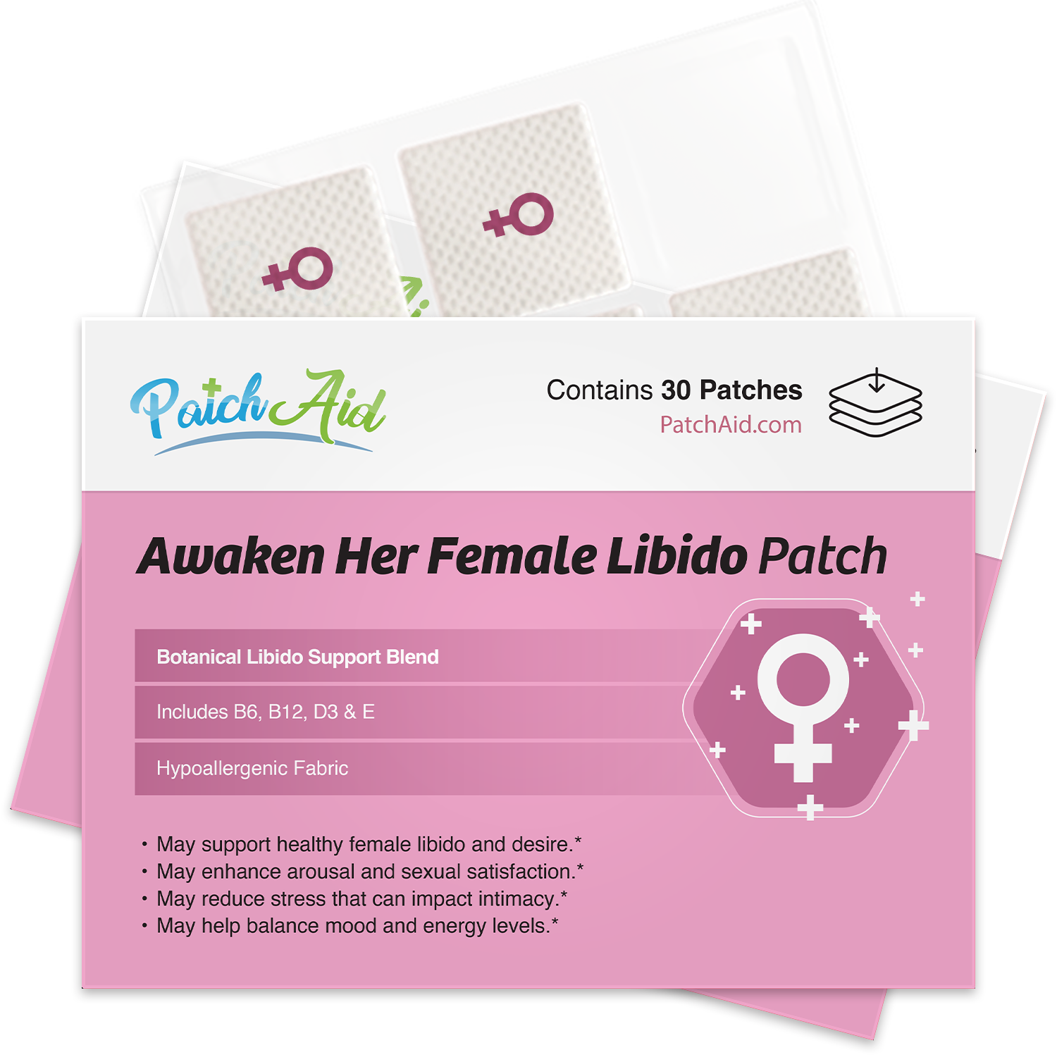 Awaken Her - Female Libido Patch by PatchAid by PatchAid
