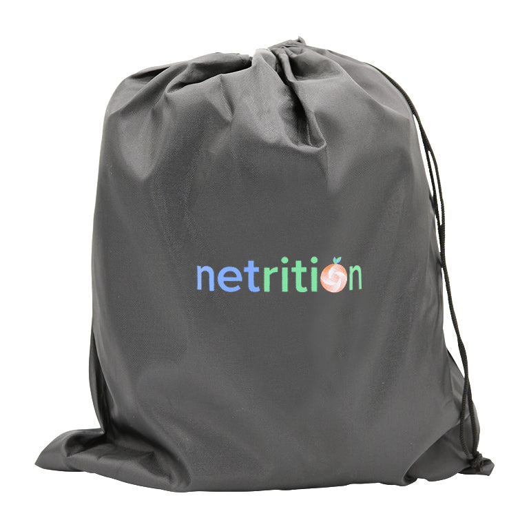 Netrition Resistance Band Set with Door Anchor, Ankle Strap, Exercise Chart, and Carrying Case