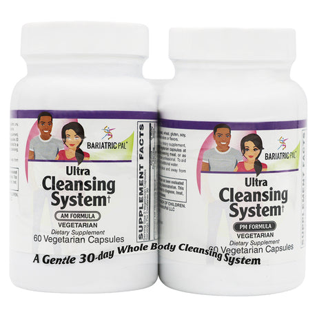 Sistema de Limpieza Ultra AM/PM Cápsulas Vegetarianas - Kit de 30 días por BariatricPal