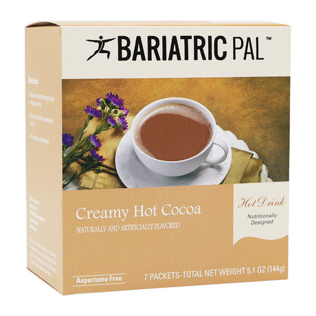 Boisson chaude protéinée BariatricPal - Chocolat chaud crémeux - Un pack