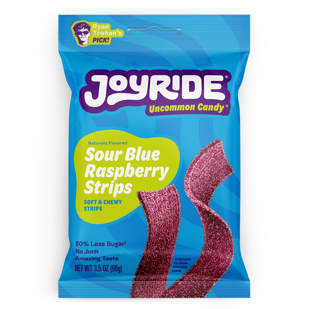 Joyride Sour Blue Raspberry Strips, 3.5 oz by Joyride - Exclusive