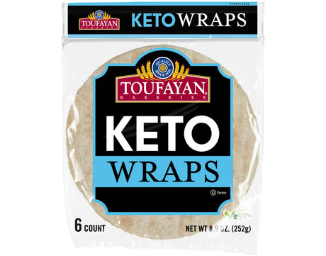 Toufayan Bakeries Wraps Keto - Un Paquete (6 Wraps)
