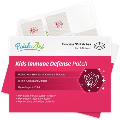 Parche de defensa inmunológica para niños de PatchAid