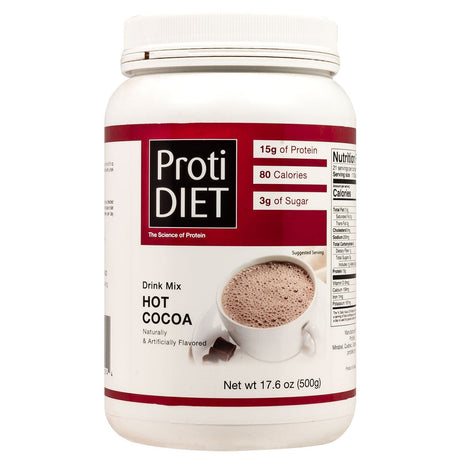 Proti Diet – Préparation pour chocolat chaud protéinée, 21 portions