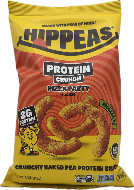 Hippeas Protein Crunch, 113 g - Pizza Party