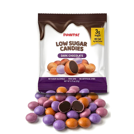 POINTS! Chocolate Candies by Hummii Snacks - Dark Chocolate / Single Serving (0.75oz)