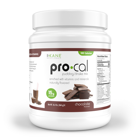 R-Kane Nutritionals Pro-Cal Préparation pour pouding/boisson protéinée, chocolat 464g (16,4oz)