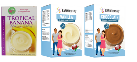 Bariatricpal Crème protéinée - Lot de saveurs variées