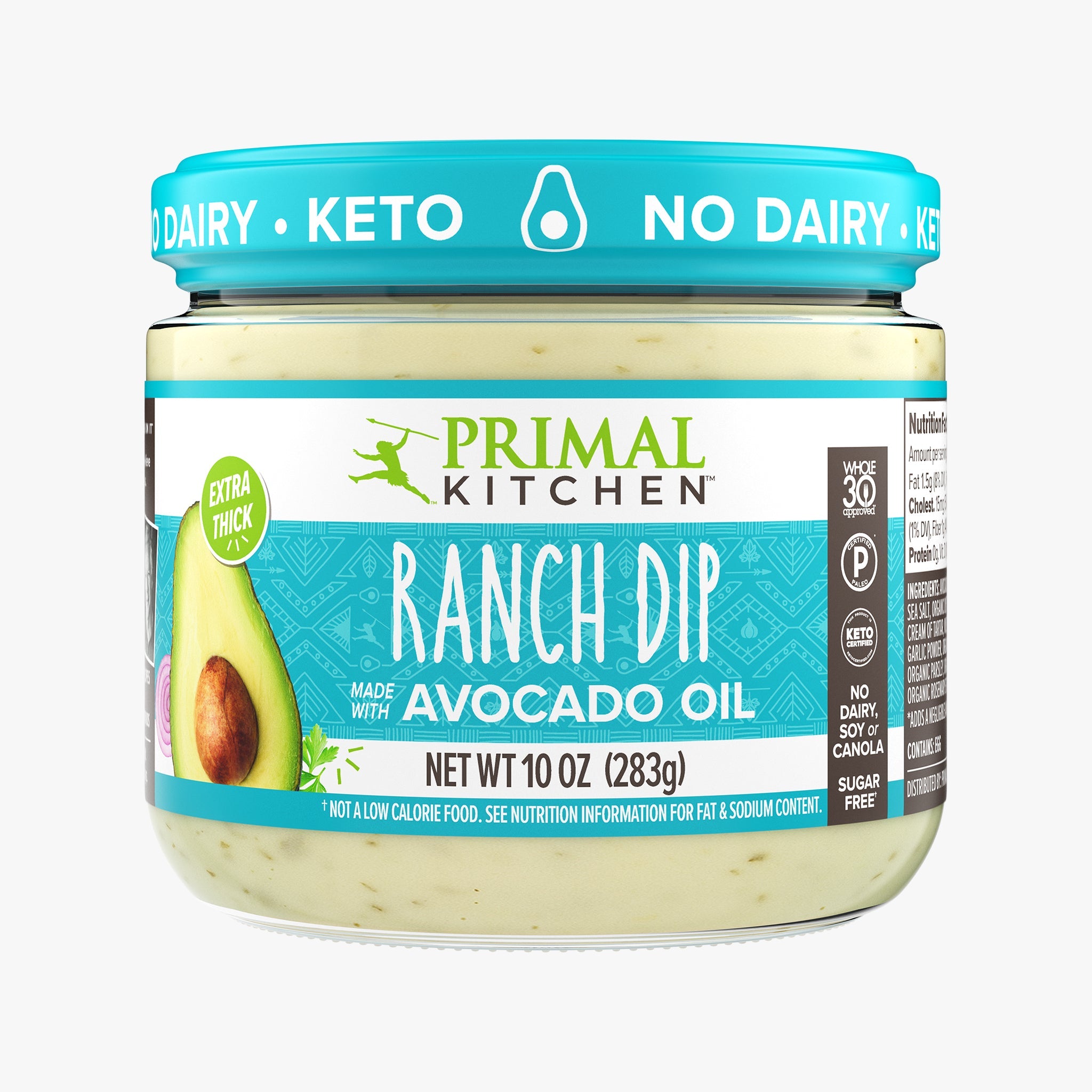  Primal Kitchen Ranch Dip, 10 OZ : Grocery & Gourmet Food