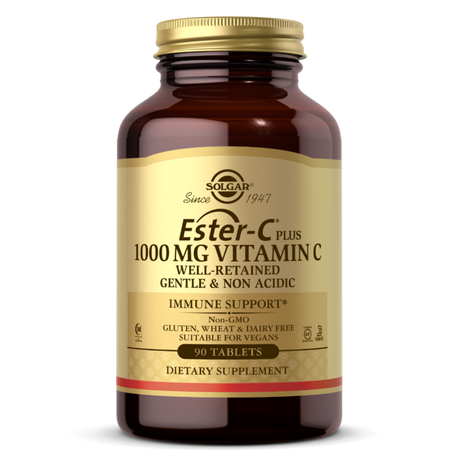 Solgar Ester-C Plus 1000 mg Vitamine C Comprimés (Complexe d'ascorbate Ester-C)