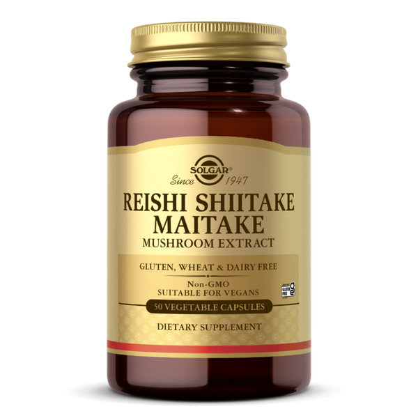 Solgar® Reishi Shiitake Maitake Mushroom Extract