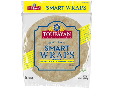 Wraps intelligents Toufayan Bakeries - Un Paquet (5 Wraps)