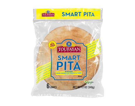 Pains Pitta Intelligents Toufayan Bakeries - Un paquet (6 pains)