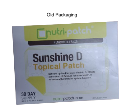 NutriPatch Sunshine Vitamin D Topical Patch