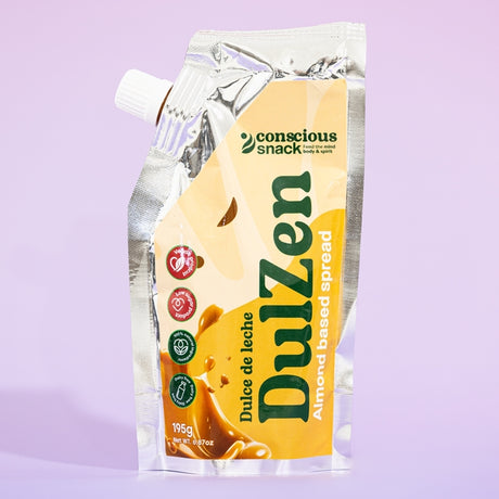 Pâte à tartiner aux amandes Dulzen Dulce De Leche ConsciouSnack par Snackever