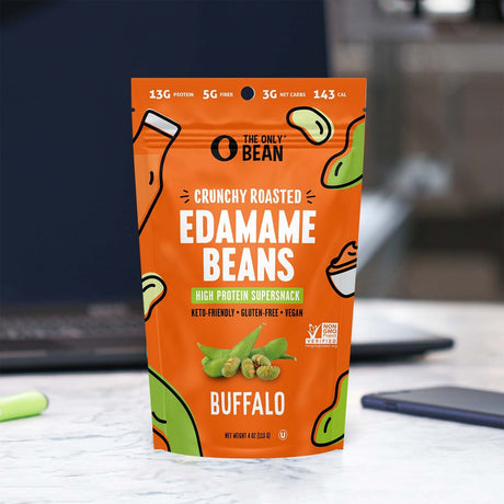 The Only Bean Edamame croustillantes rôties - Buffle / 120 g