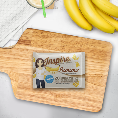 Inspire Banana Whey Protein by Bariatric Eating