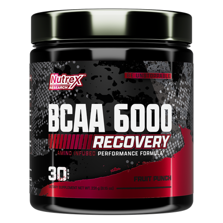 Nutrex BCAA 6000 Recovery - Amino Infused Performance Formula, 30 servings
