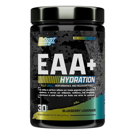 Nutrex EAA+ Hydration, 30 Servings (390g) - Blueberry Lemonade