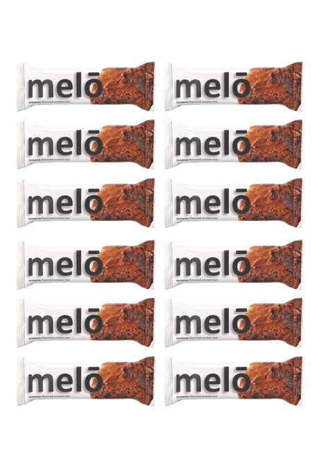 Barres protéinées Melō - Brownie / 12 mesures