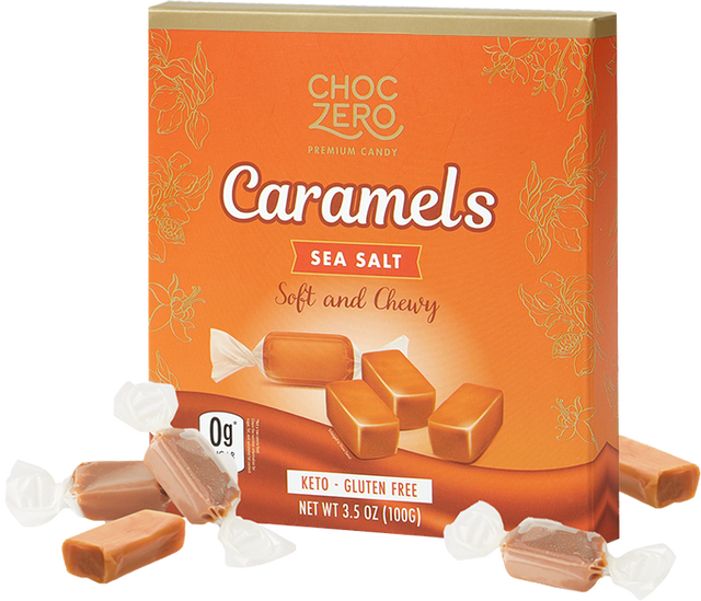ChocZero Sea Salt Caramels by ChocZero | Netrition