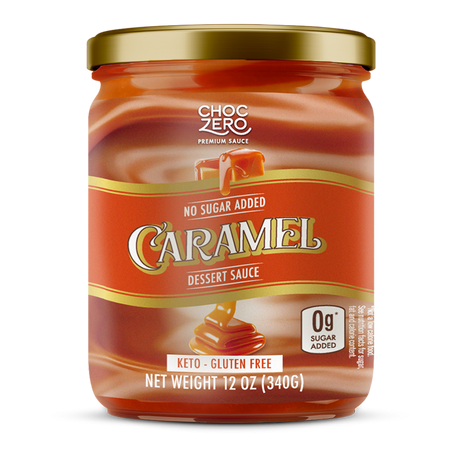 Salsa de postre ChocZero sin azúcar añadido