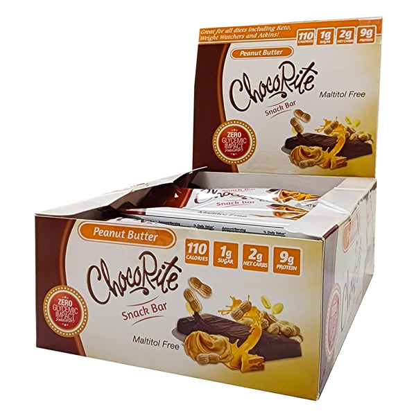 Healthsmart ChocoRite Chocolate Coated Protein Snack Bars