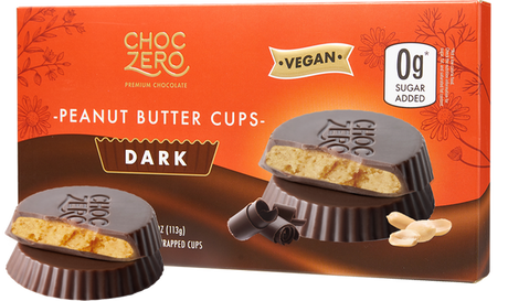 ChocZero Peanut Butter Cups, 4oz - Dark Chocolate