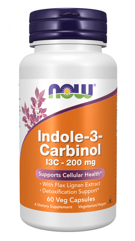 NOW Indole-3-Carbinol 200 mg – 60 gélules végétales