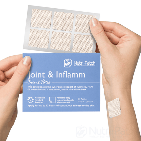 Parche tópico NutriPatch para articulaciones e inflamación