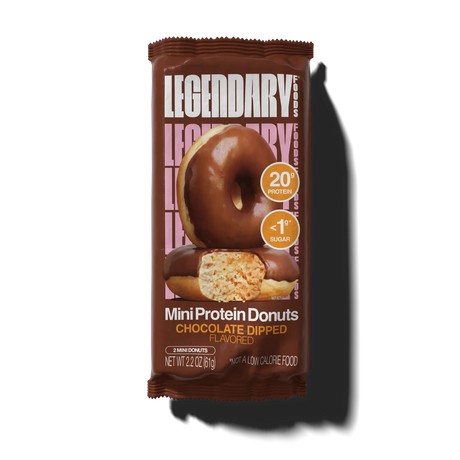 Legendary Foods Protein Donuts - Chocolate Dipped / 1 pack (2 donuts)