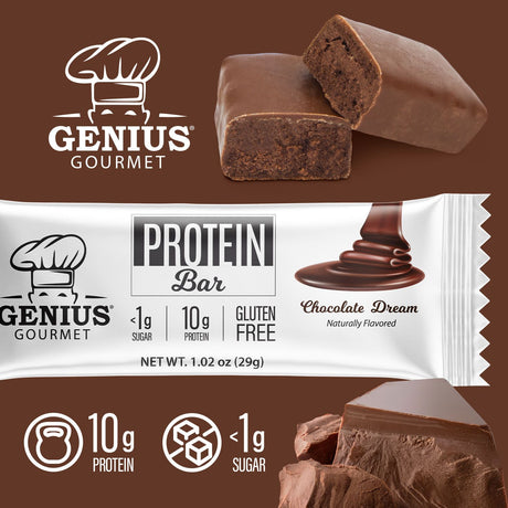 Genius Gourmet Keto Bar - Chocolate Dream / One Bar