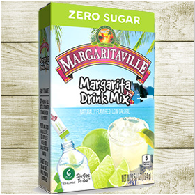 Margaritaville Zero Sugar Singles-to-Go - Margarita / 6 Packets