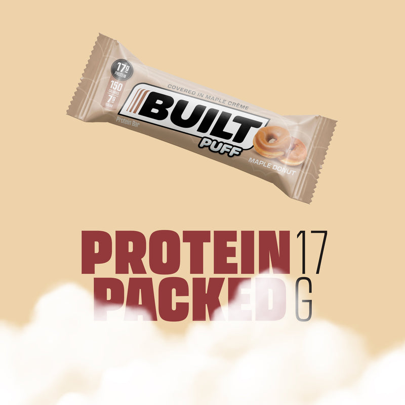 Built Bar Protein Puffs - Maple Donut Puff