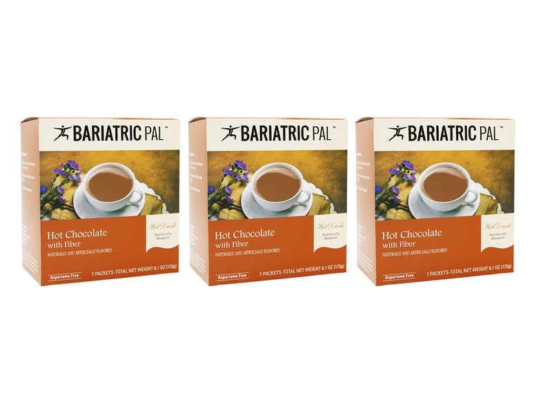 BariatricPal 15g Protein Hot Drink - Hot Chocolate with Fiber (Aspartame Free)